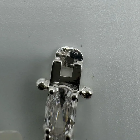 28ct Oval Tennis Necklace - Picture 9 of 16